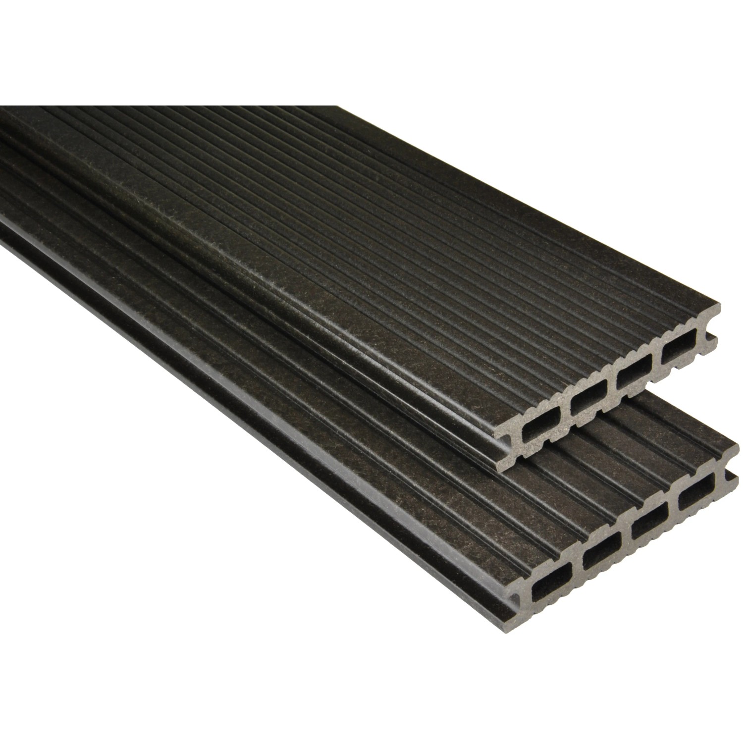 E-shop KOVALEX Terasová doska WPC EXKLUZIV matná antracitová 26 x 145 x 3000 mm
