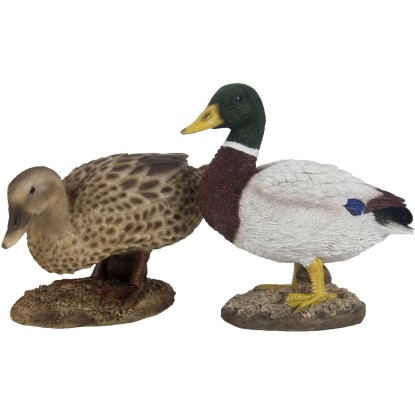 Dekoratívna figúrka Stojaca kačka, rôzne druhy, 1 ks, 23 cm