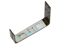 Držiak balkónového kvetináča hnedý s prestavením 1 rozmeru