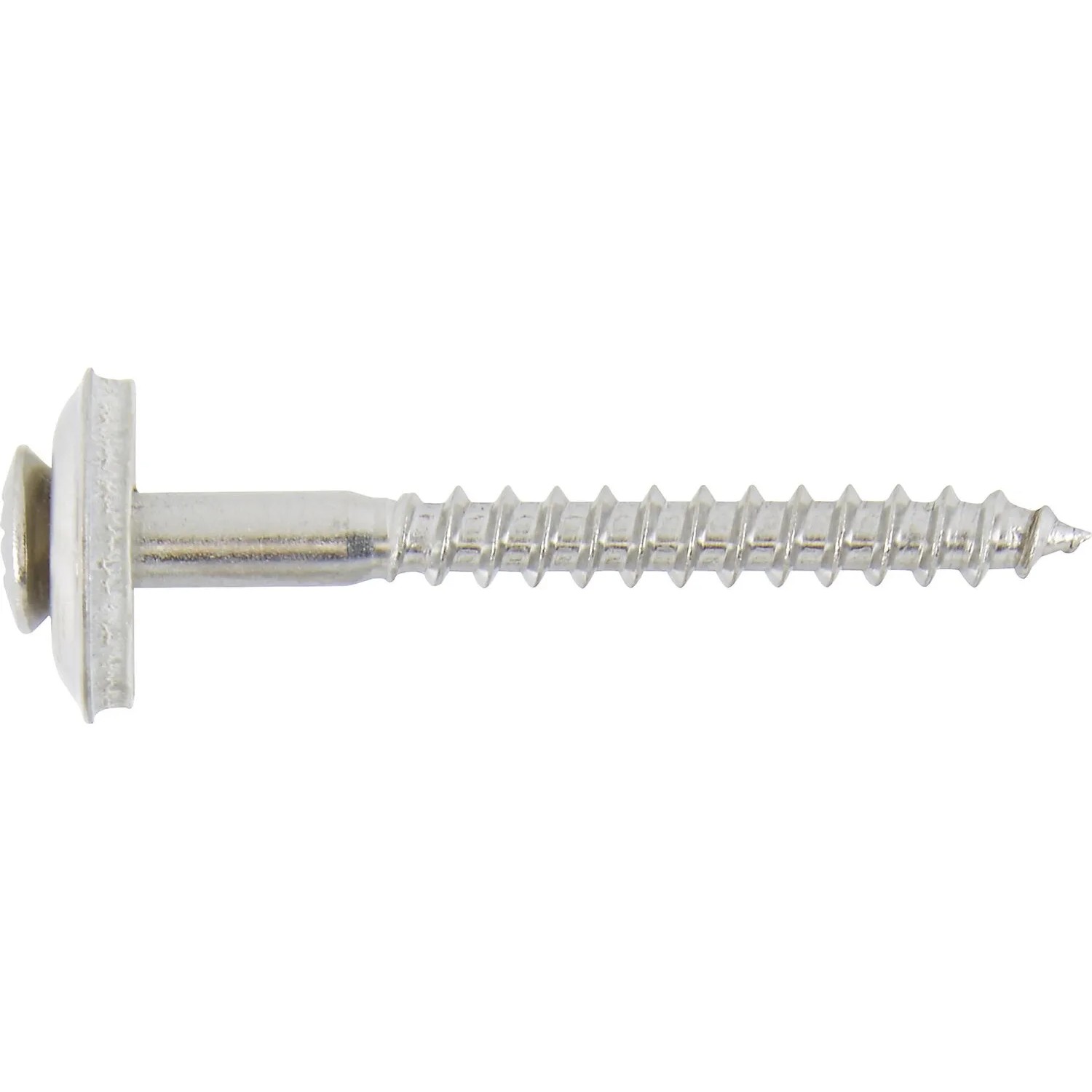 E-shop Klampiarska skrutka s podložkou TX20 oceľ A2, 4,5 x 45 mm, 100 ks