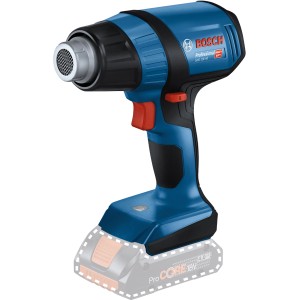 Akumulátorová teplovzdušná pištoľ Bosch Professional GHG 18 V-50, modrá, bez batérie.