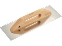 LUX-TOOLS Murárske hladidlo Classic 380 mm s ozubením 6 mm x 6 mm LUX-TOOLS Murárske hladidlo Classic 380 mm s ozubením 6 mm x 6 mm