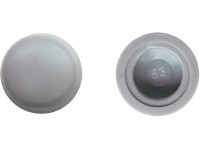 Sarei Súprava krytiek skrutiek do parapetu, sivá, 12 ks, pr. 11,5 mm
