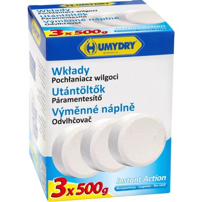 Humydry Náhradná náplň 3 x 500 g TAB neutrálna