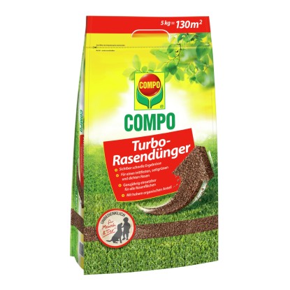 COMPO Trávnikové hnojivo Turbo 5 kg