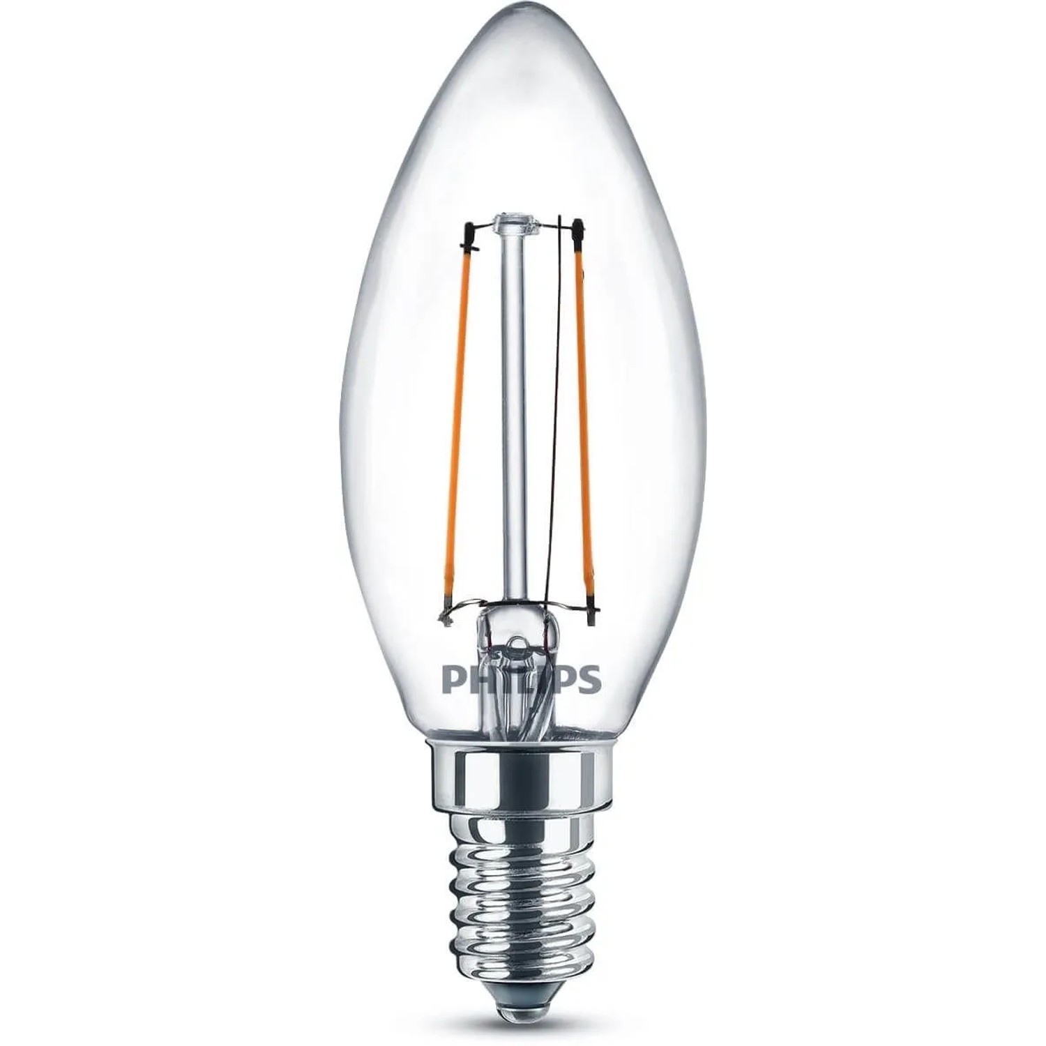 E-shop Philips Classic LED žiarovka E14, 2 W, 250 lm, 2700 K
