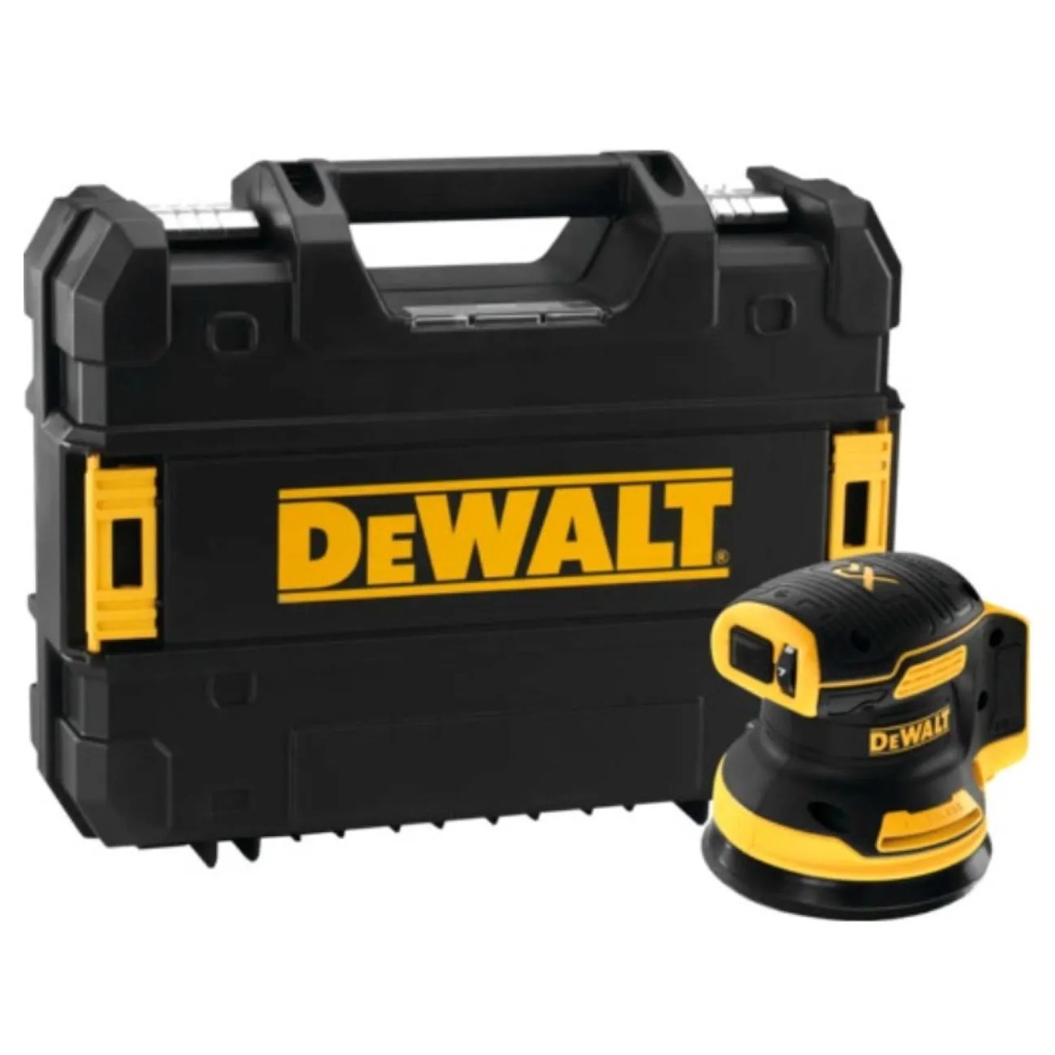 E-shop DeWALT 18V XR Aku bezuhlíková excentric. brúska DCW210NT-XJ, 125mm, Solo + kufor