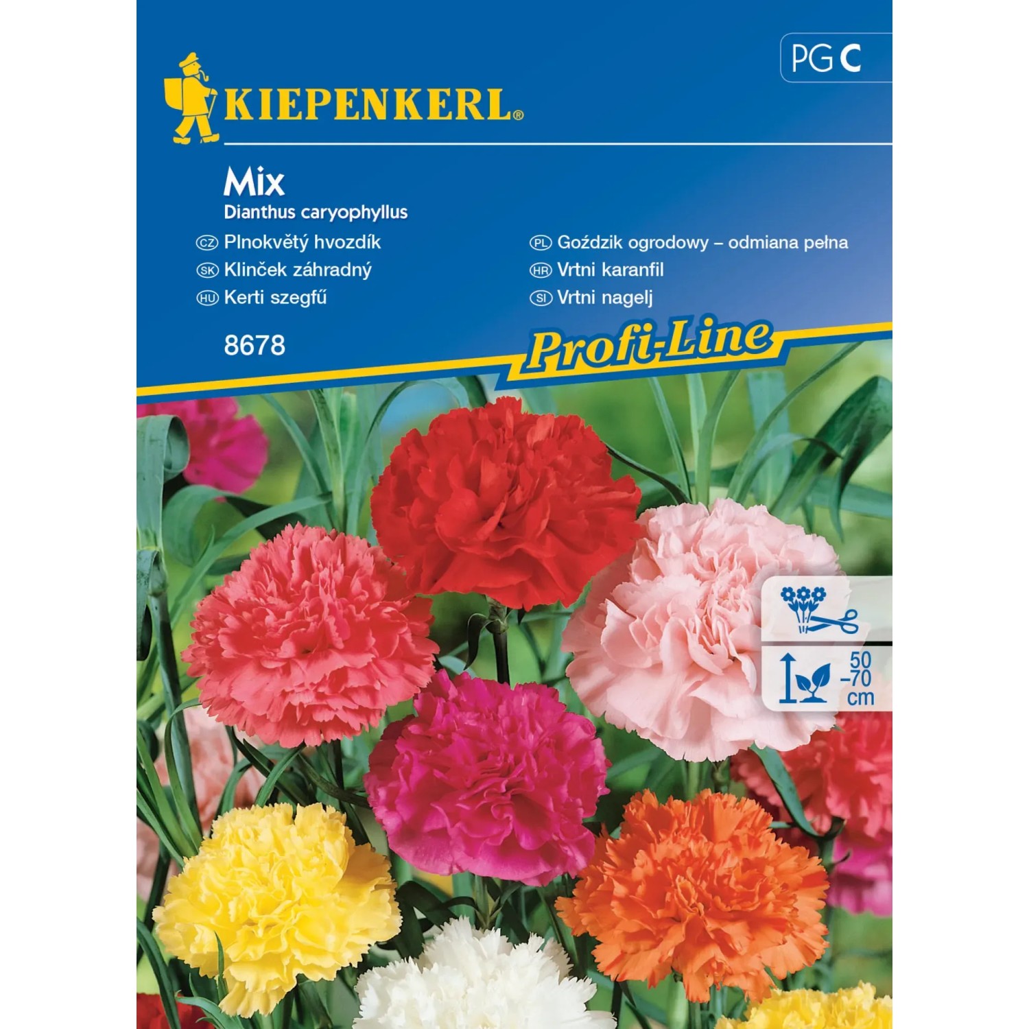 E-shop Kiepenkerl Semienka Plnokvetý klinček mix