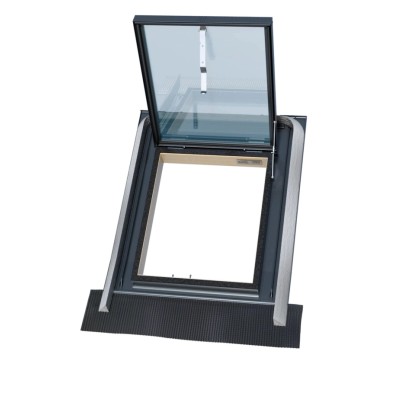 EGIBI Strešný výlez horný výklop, drevo 2sklo WVM V4, lemovanie EPDM, 47x57cm