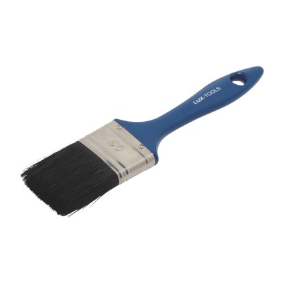 LUX-TOOLS Plochý lakovnícky štetec na laky so syntetickou živicou 50 mm