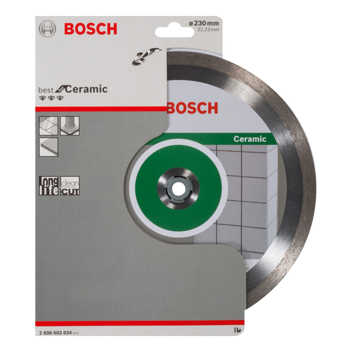 E-shop Bosch Diamantový rezný kotúč na dlaždice, pr. 230 mm