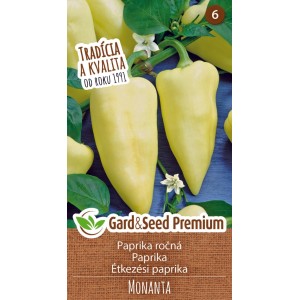 GardenSeed Premium Semienka Paprika Monanta