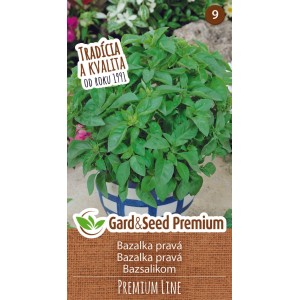 GardenSeed Premium Semienka Bazalka pravá