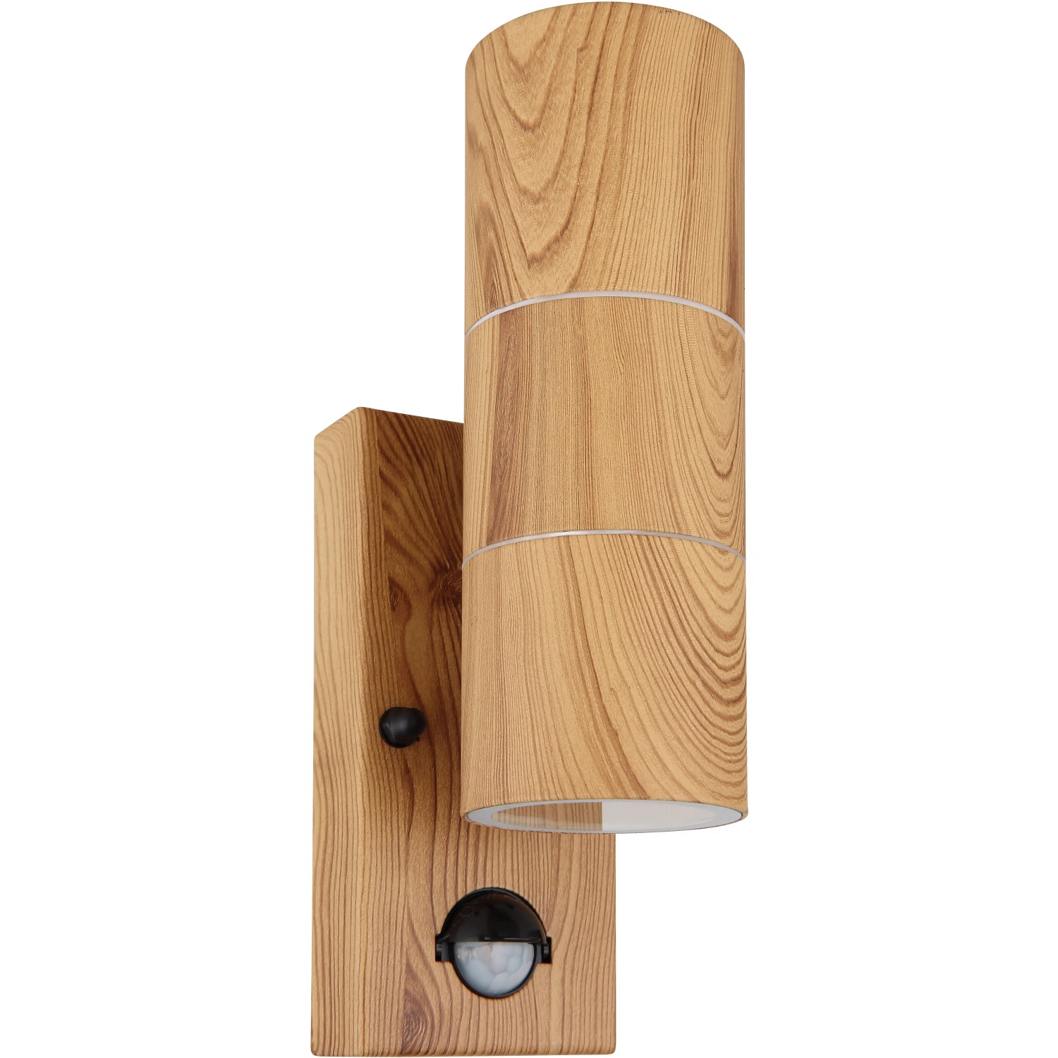 E-shop GLOBO Vonkajšie svietidlo STYLE vzhľad dreva GU10 35 W 70 x 215 x 110 mm detekt.