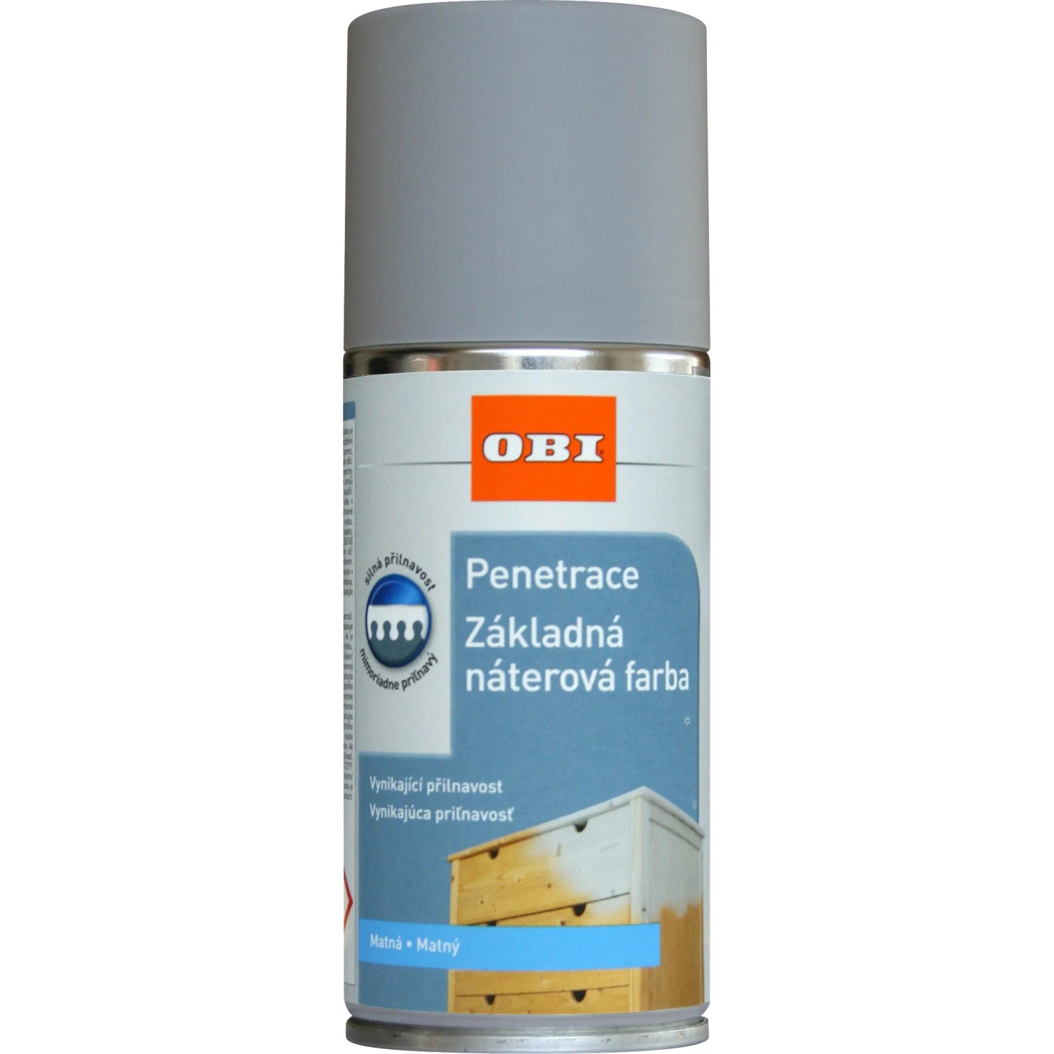 E-shop OBI Sprej základový sivý 150 ml