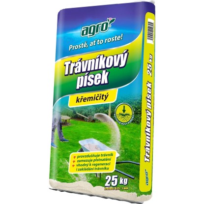 AGRO Trávnikový piesok 25 kg