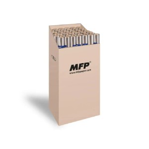 Baliaca jednotka roliek baliaceho papiera MFP v kartónovej krabici.