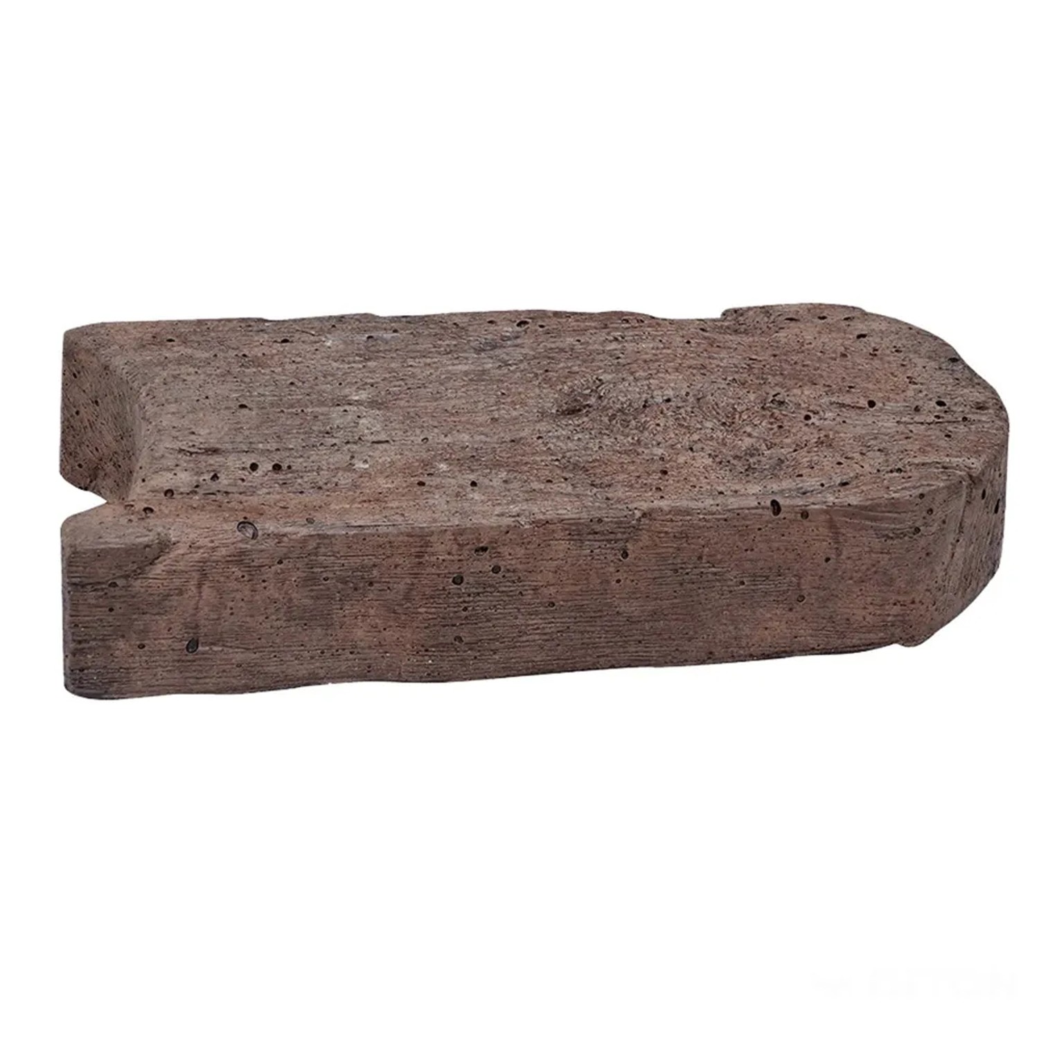 E-shop DITON Trávnikový lem imitácia dreva, dub tmavý, 25 x 12 x 4,5 cm
