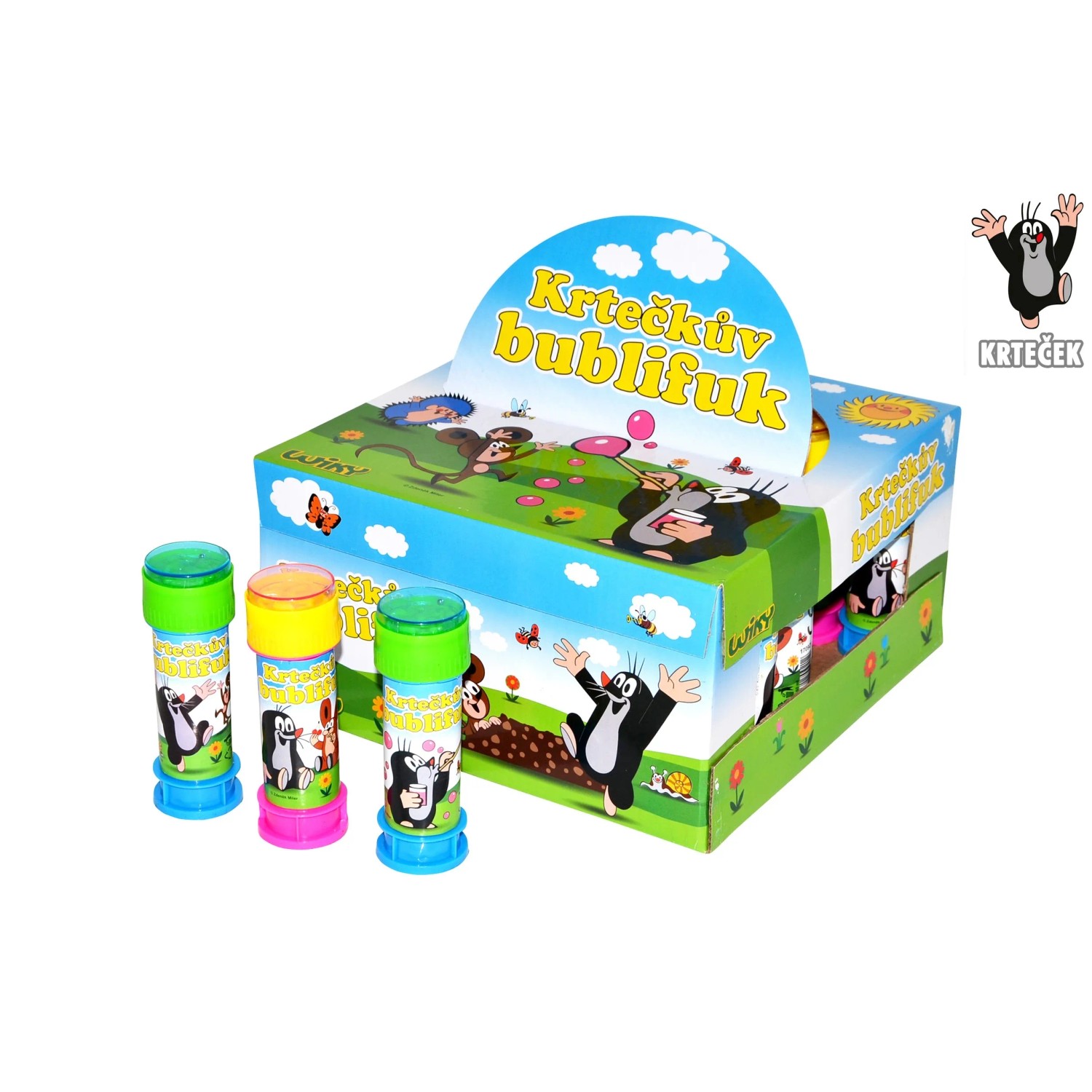 E-shop Wiky Bublifuk Krtko, rôzne druhy, 1 ks, 50 ml