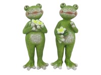 Boltze Dekoratívna figúrka žaba Graul rôzne druhy 16 x 5 x 6,5 cm, 1 ks