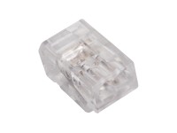 LUX Zásuvné svorky 2-pólové priemer 1 mm - 2,5 mm, 10 ks LUX Zásuvné svorky 2-pólové priemer 1 mm - 2,5 mm, 10 ks