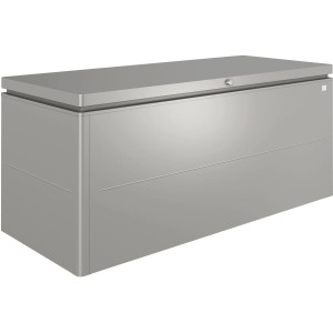 Biohort LoungeBox 200 v kremennej šedej metalíze: Univerzálny box pre záhradu, terasu a balkón.