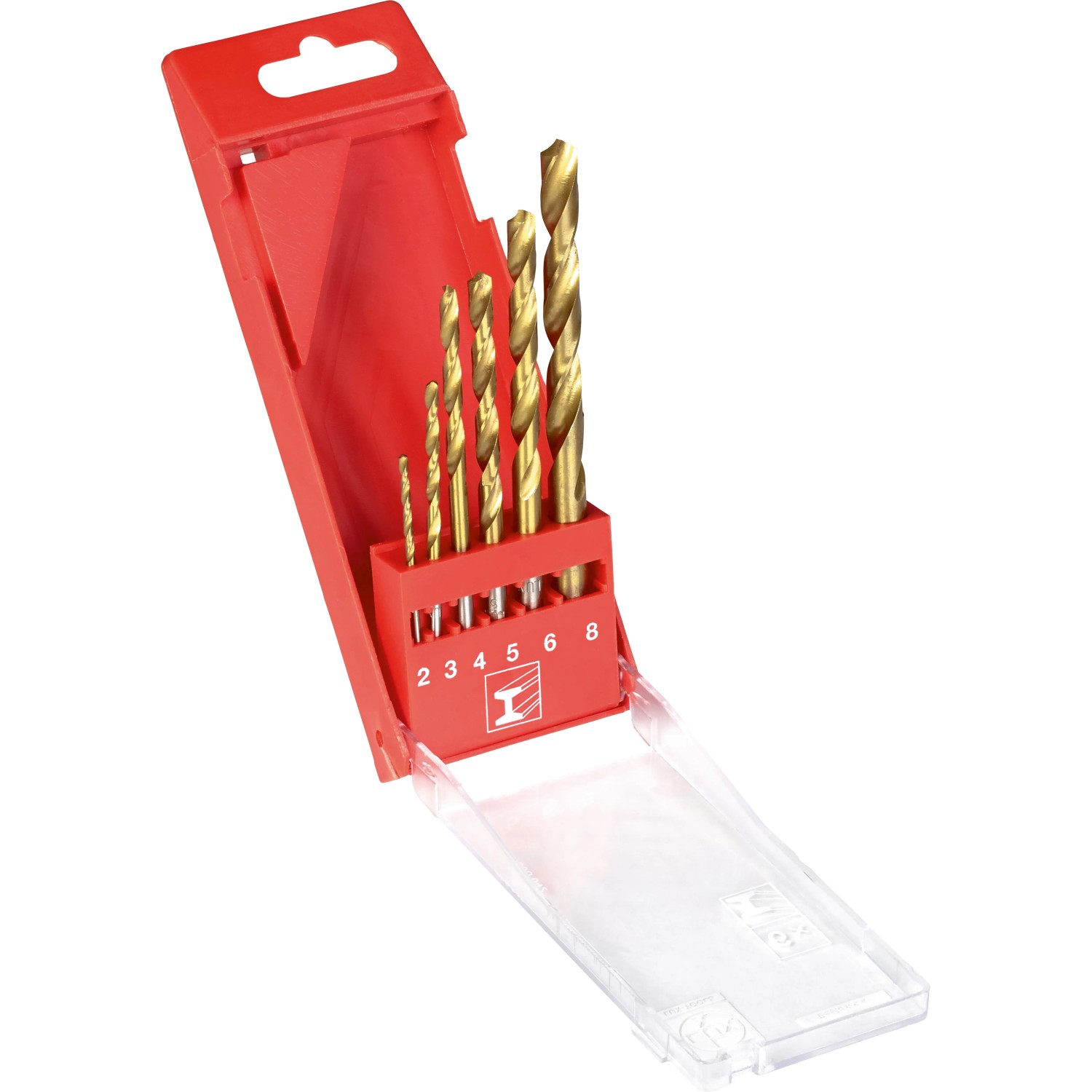 E-shop LUX-TOOLS Box s vrtákmi do kovu Classic, 6 dielov