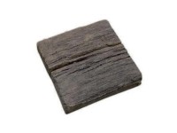 DITON Betónová terasová doska v imitácii dreva D4 dub tmavý, 25 x 25 x 5 cm