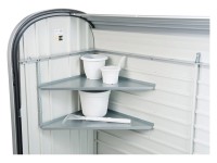 Biohort Sada rohových regálov pre úložný box StoreMax 120/190 54 x 54 x 53,5 cm