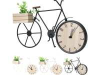 Koopman Stolové hodiny, bicykel s debničkou s kvetinou, rôzne druhy, 34,2 x 24cm Koopman Stolové hodiny, bicykel s debničkou s kvetinou, rôzne druhy, 34,2 x 24cm