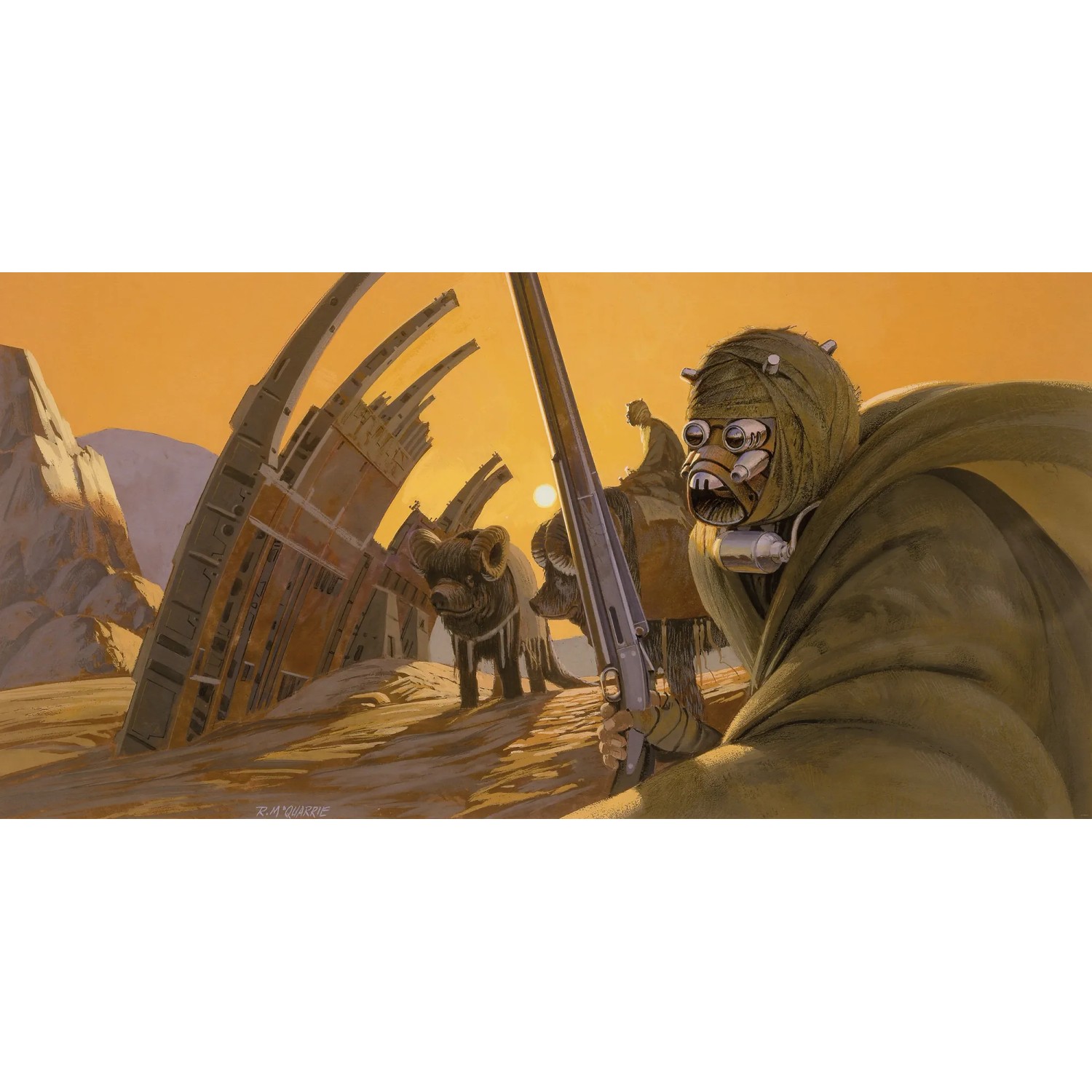 E-shop Komar Vliesová fototapeta Star Wars Classic RMQ Tusken 500 x 250 cm
