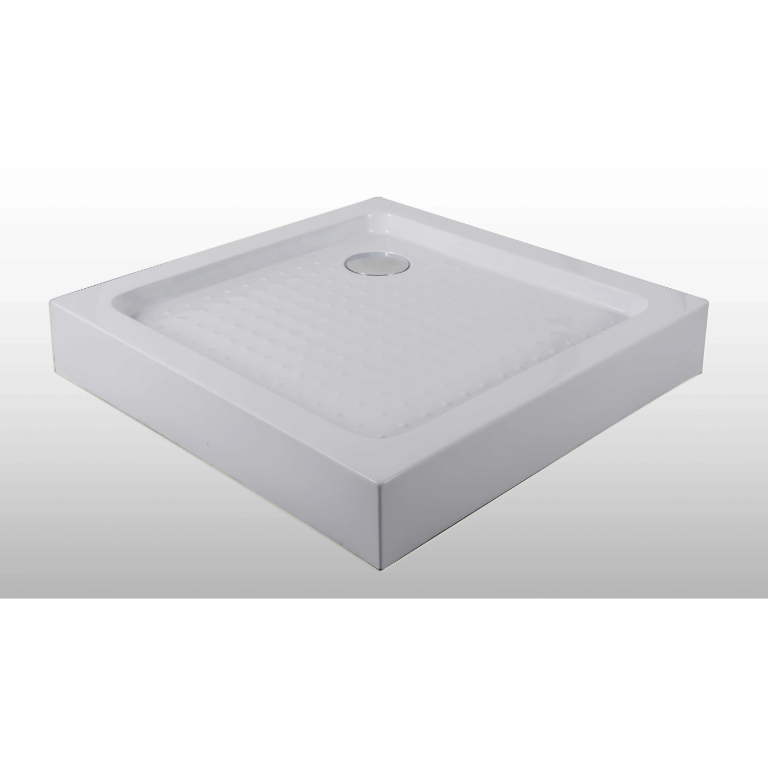 E-shop Sanotechnik Sprchová vanička s krytom TT80W, štvorec, 80 x 80 x 12,5 cm