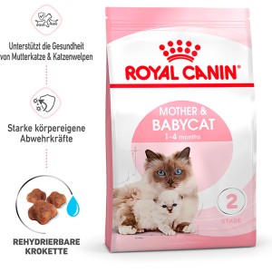 Royal Canin Mother & Babycat krmivo pre mačky, 400g balenie pre matky a mačiatka.