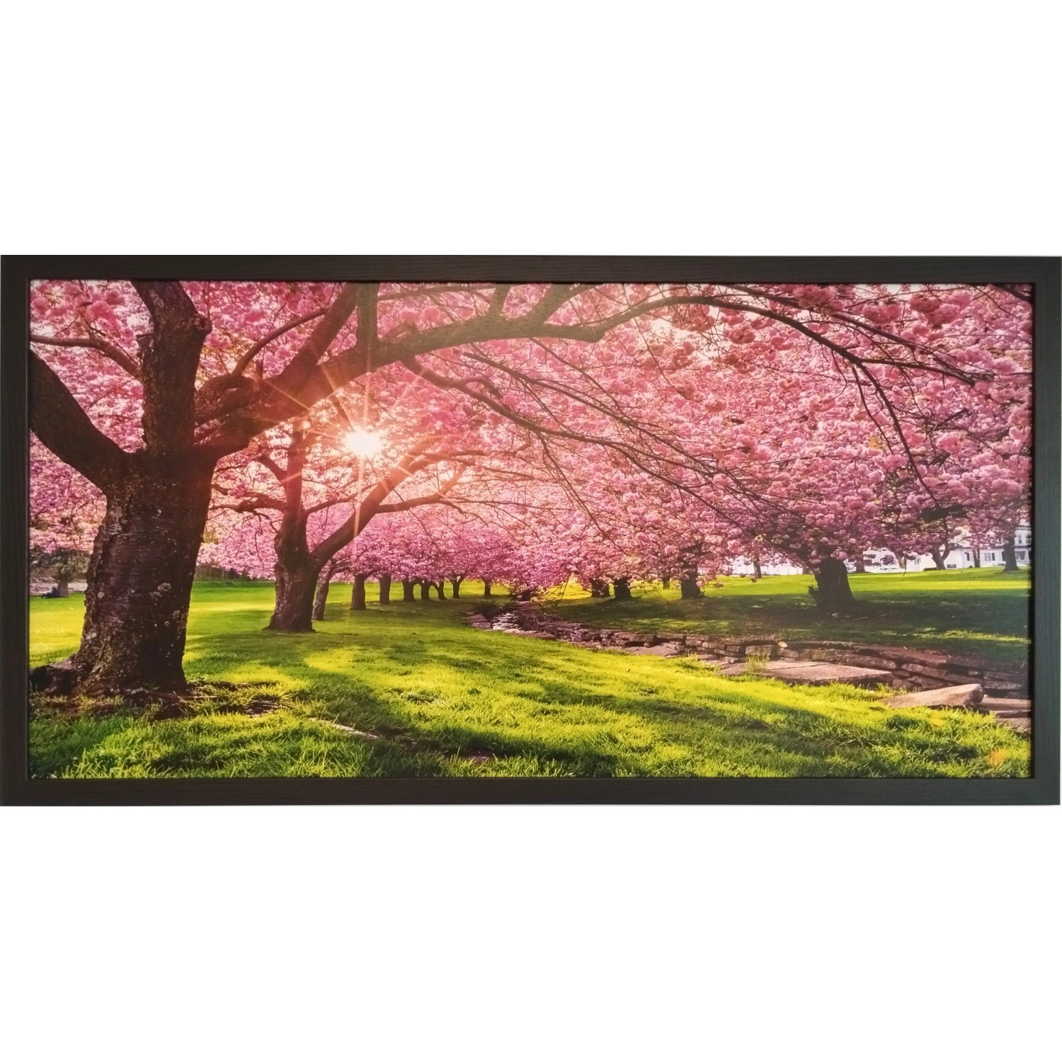 E-shop Bondecor Zarámovaný obraz Strom 50 x 100 cm