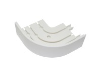 Gardinia Oblúk P2Ü biely 13,5 x 13,5 cm, 2 ks