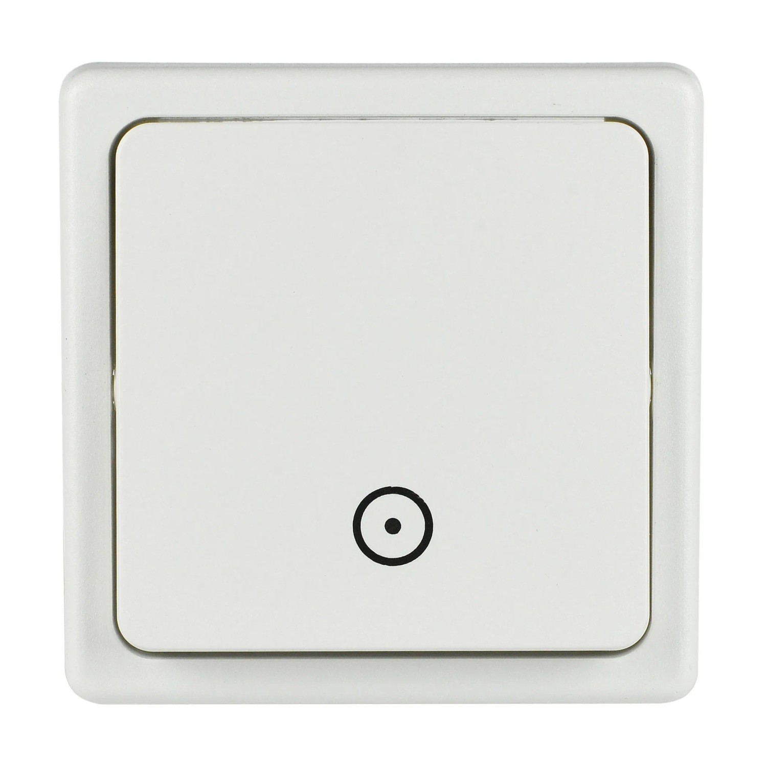 E-shop SEZ Tlačidlo Standard DS 1101-10 B biele 28 x 82 x 82 mm