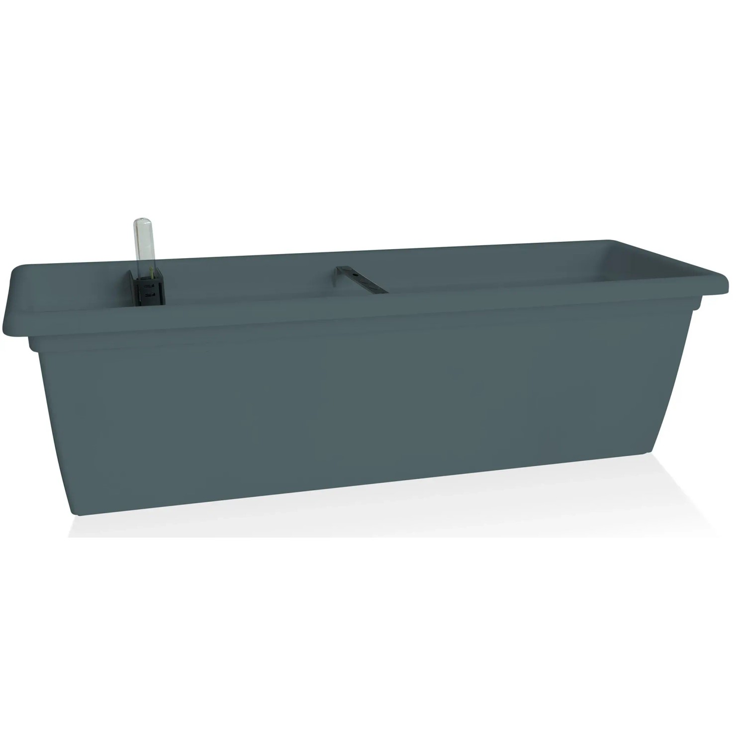 E-shop GARDENICO Samozavlažovací kvetináč Magnólia 2SMART antracit 59 x 19,5 x 17,5 cm