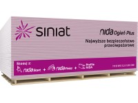 Siniat Sadrokartónová doska ohňovzdorná, 12,5 x 1200 x 2000 mm