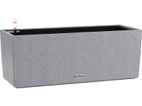 Lechuza Truhlík Balconera Stone 50 sivý, 19 x 19 x 50 cm