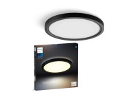 Philips Hue Stropné svietidlo WA LED Tento, 2200-6500K, čierna, pr. 29,1 cm