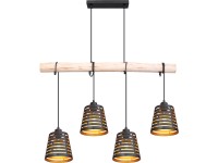 ABLONY Závesné svietidlo 4xE27