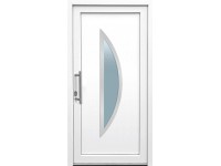 Panto Plastové vchodové dvere K015, biela, 110 x 210 cm, Ľ
