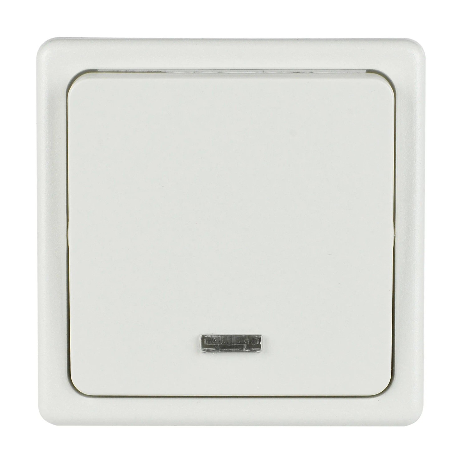 E-shop SEZ Tlačidlo so signalizáciou Standard DS S 1101-10 B biele 28 x 82 x 82 mm