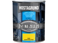 Hostagrund 2v1 na železo S2160 náter plynárenský žltý 600 ml