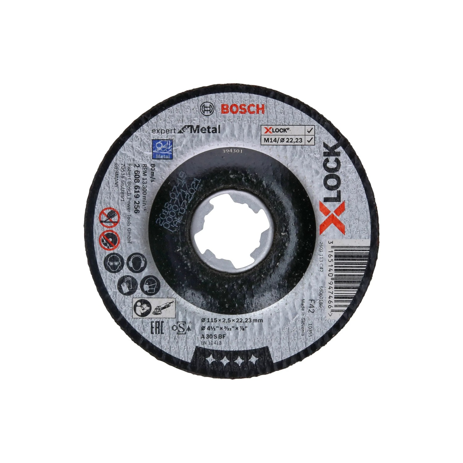 E-shop Bosch Rezný kotúč Expert X-Lock, na kov, pr. 115 x 2,5 mm