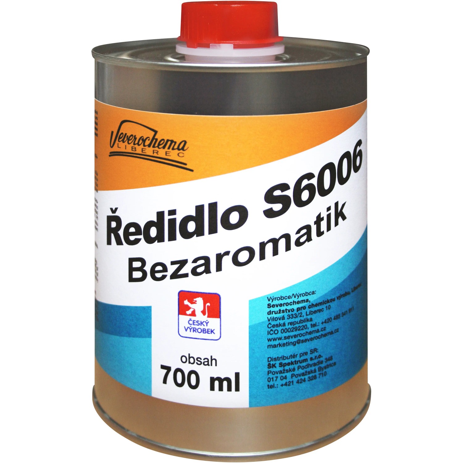E-shop Severochema Riedidlo S 6006 Bezaromatik 700 ml