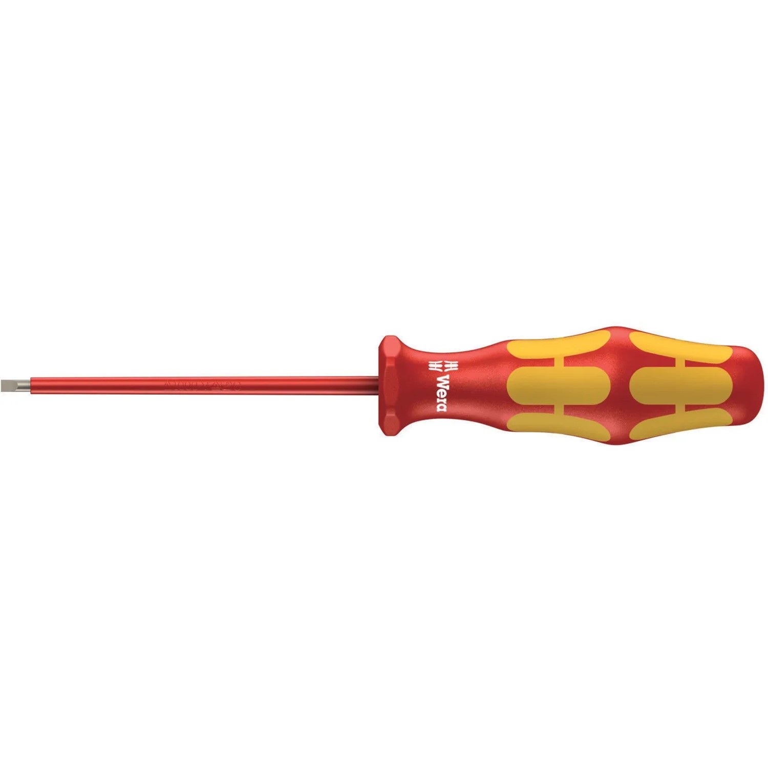 E-shop Wera Izolovaný plochý skrutkovač 160 i VDE, 2,5 x 80 mm