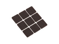 OBI Samolepiace plstené podložky 25 mm x 25 mm