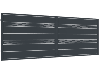 JARMEX Dvojkrídlová brána UDINE, antracit RAL7016, 1500 x 4000 mm JARMEX Dvojkrídlová brána UDINE, antracit RAL7016, 1500 x 4000 mm