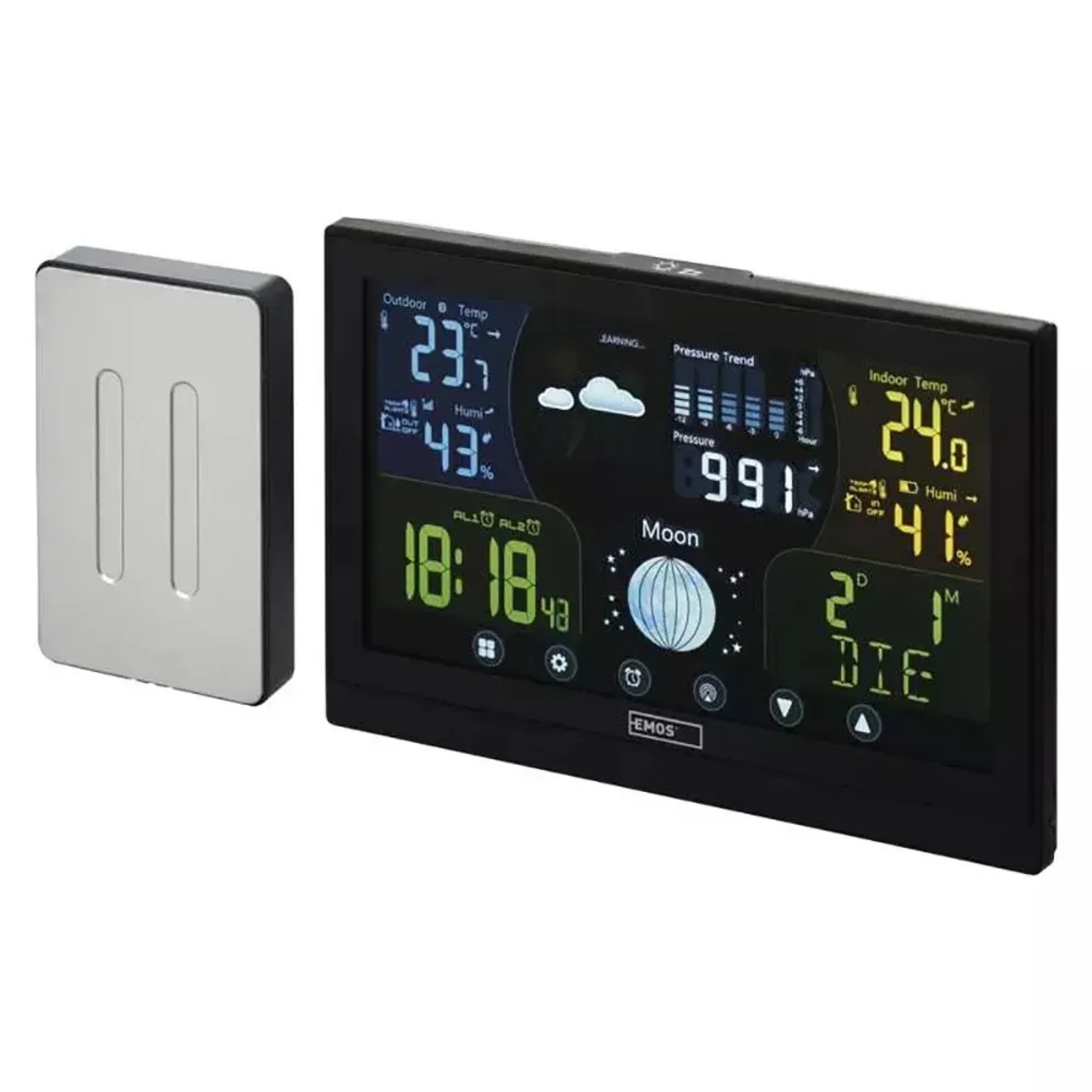 E-shop EMOS Domáca bezdrôtová meteostanica E6018